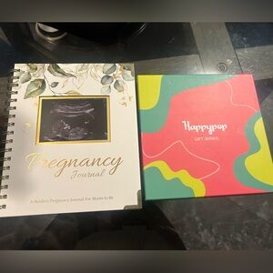 Pregnancy Journal and Sock Gift Box Set